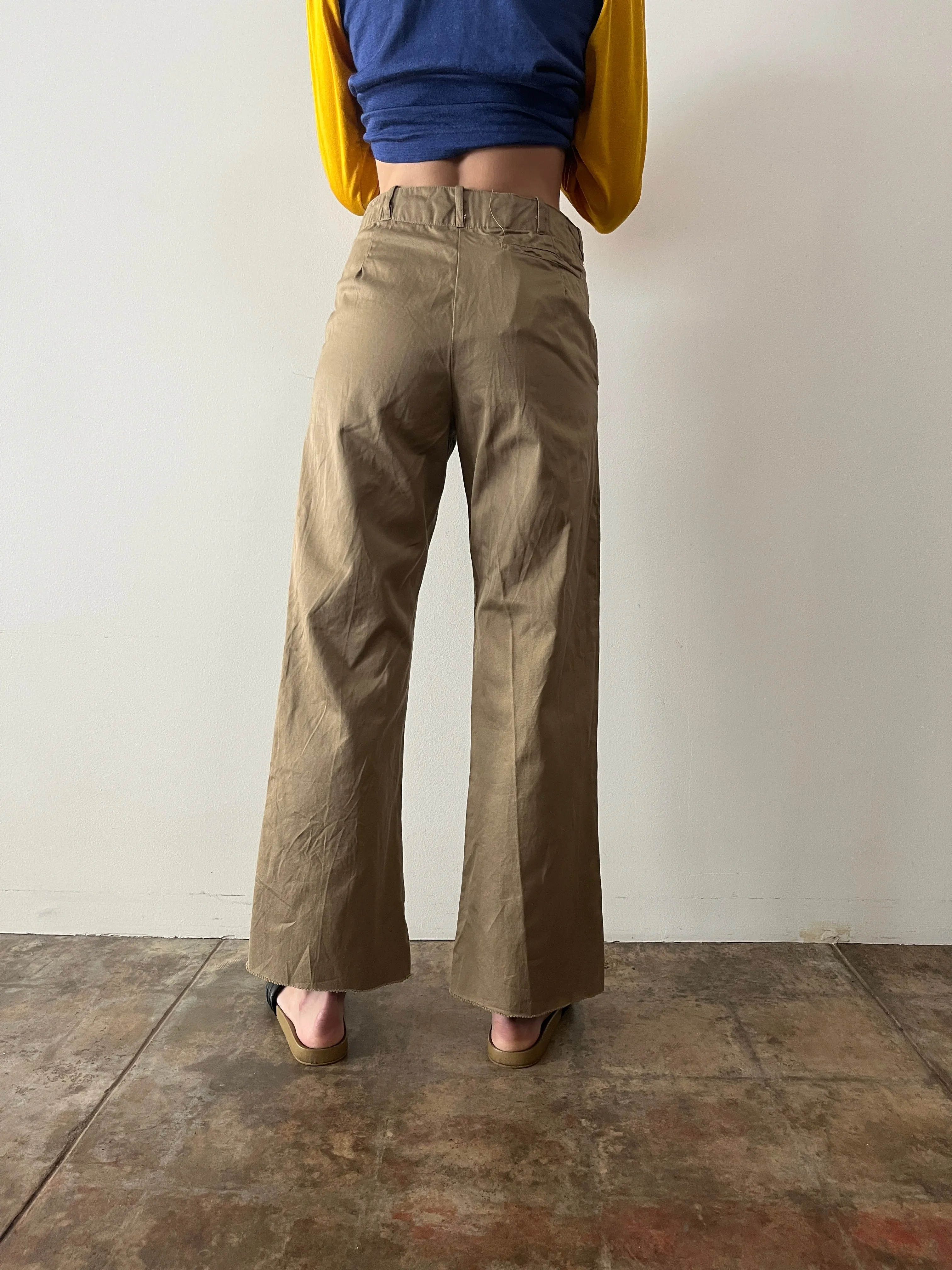 70s Greek Military Pants