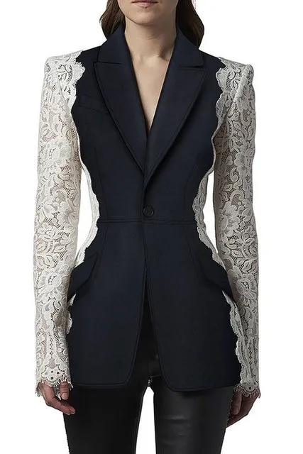 Blazer - Dames - Elegant met Slim Fit Pasvorm