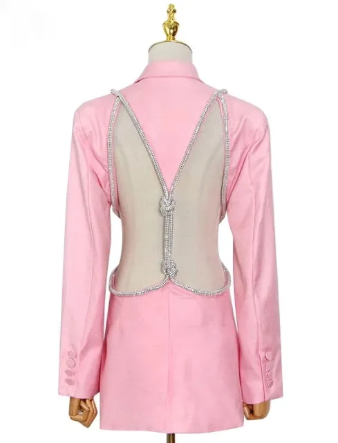 Blazer - Dames - Elegante Blazer van Hoogwaardig Katoen met Getailleerde Pasvorm