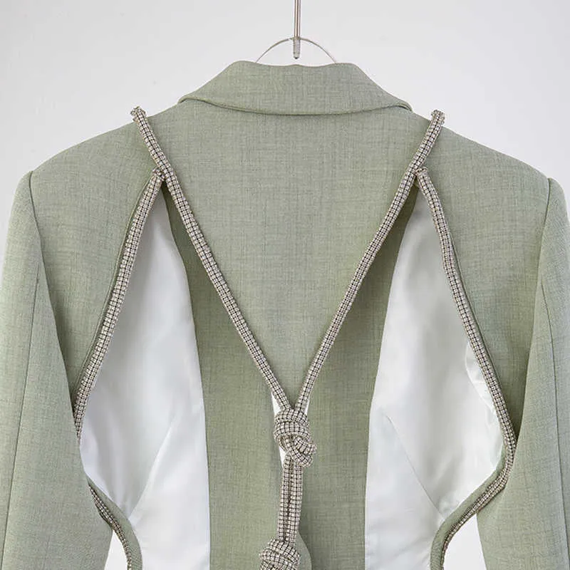 Blazer - Dames - Elegante Blazer van Hoogwaardig Katoen met Getailleerde Pasvorm