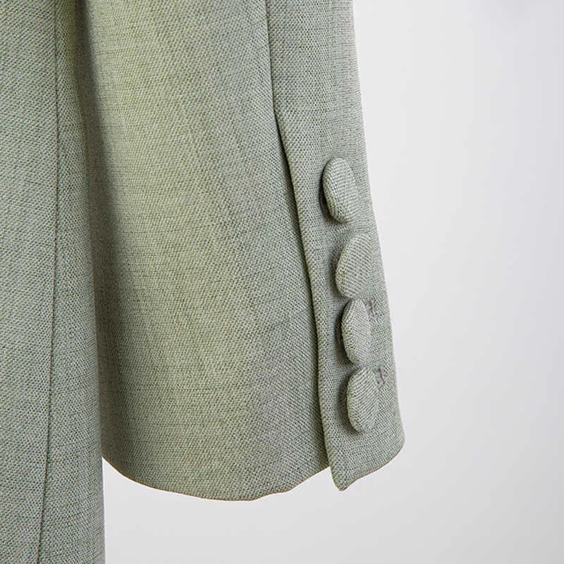 Blazer - Dames - Elegante Blazer van Hoogwaardig Katoen met Getailleerde Pasvorm