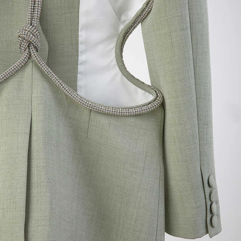 Blazer - Dames - Elegante Blazer van Hoogwaardig Katoen met Getailleerde Pasvorm