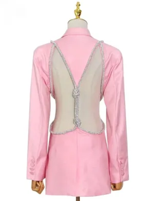 Blazer - Dames - Elegante Blazer van Hoogwaardig Katoen met Getailleerde Pasvorm