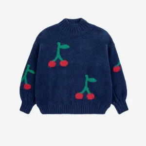 Bobo Choses Bobo Cherry all over Turtle neck Jumper