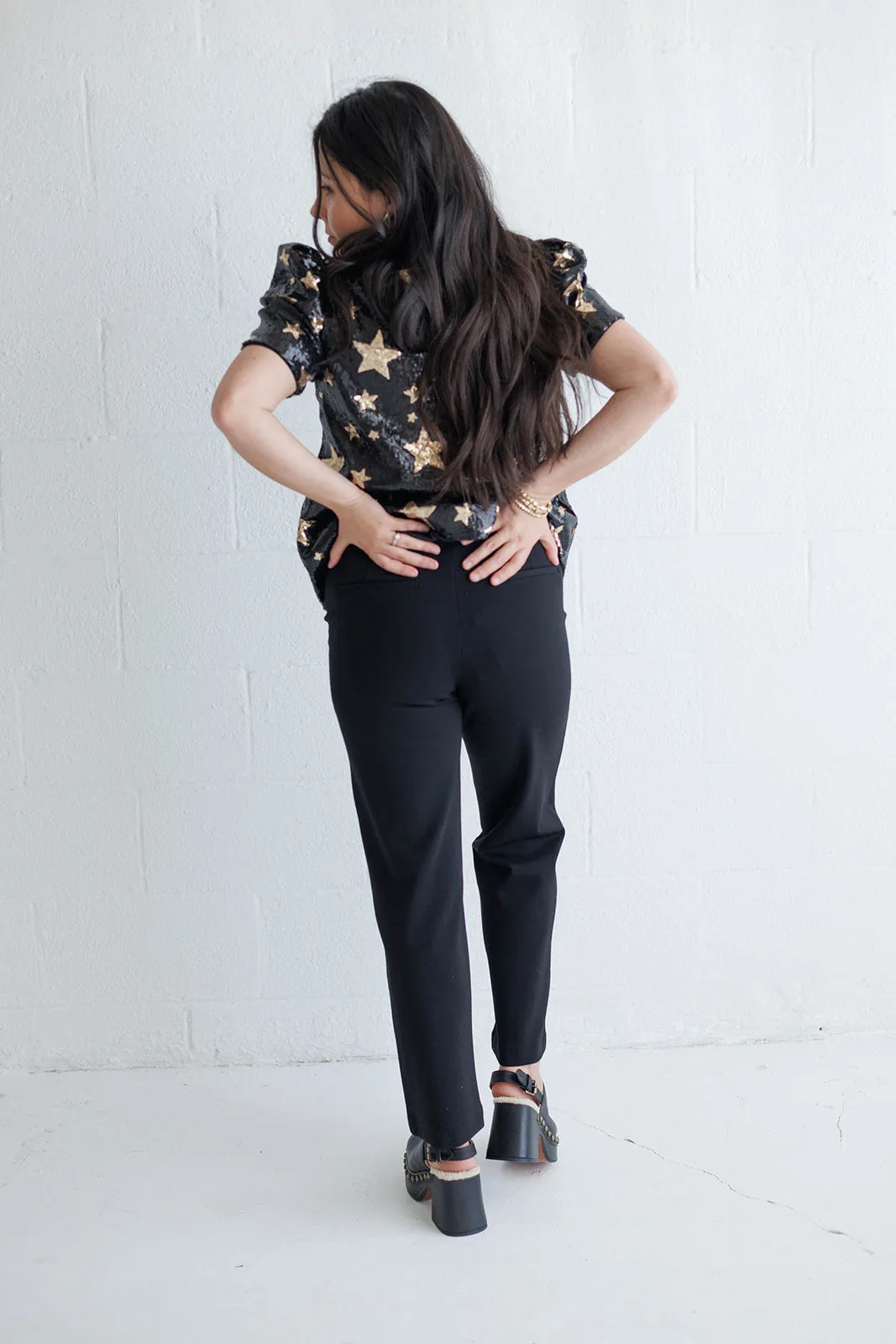 Do it All Straight Leg Pant Black