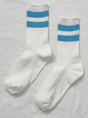 Le Bon Shoppe - Her Socks - Varsity: Blue Stripe