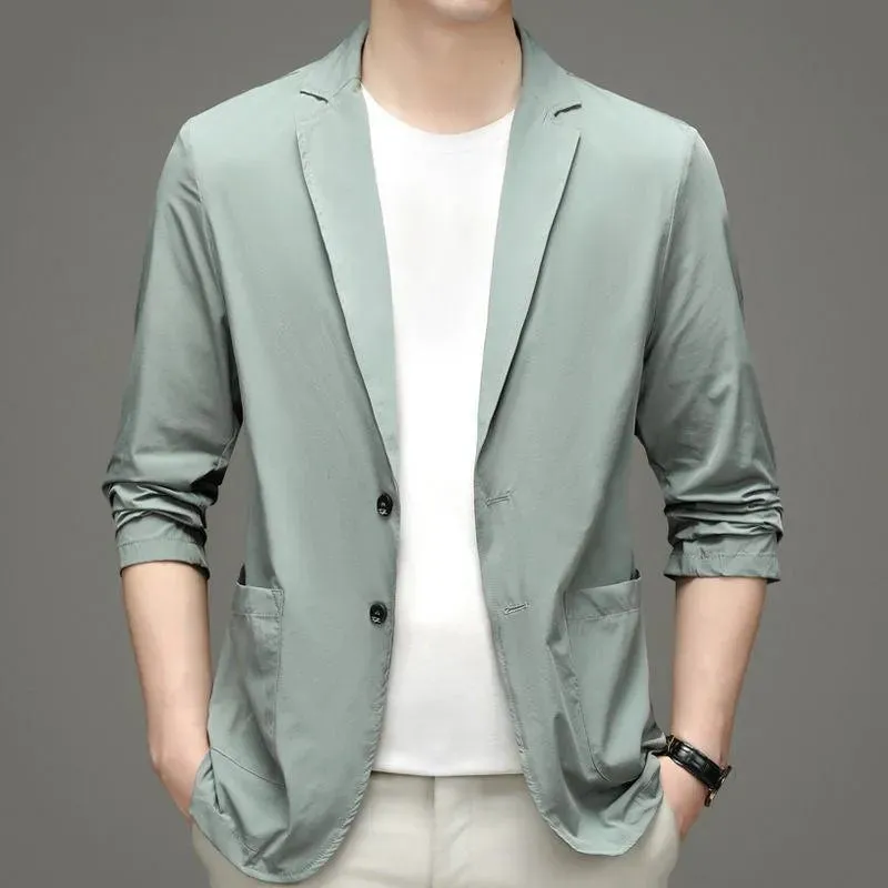 Lichtgewicht Zomerblazer Heren - UV-bescherming & Ademend - Stijlvol Ontwerp