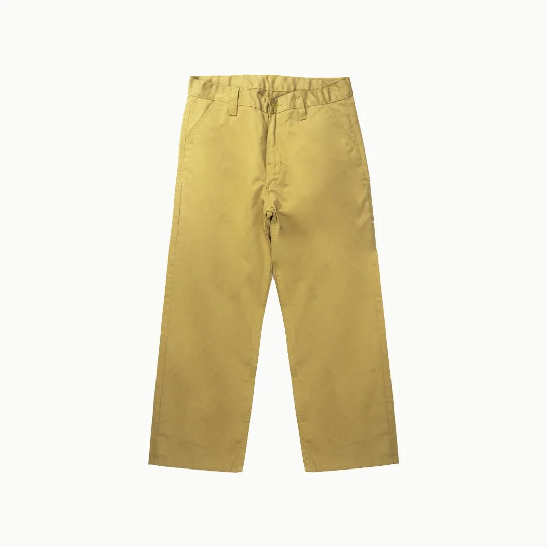 Selvedge Chino Pants Cream