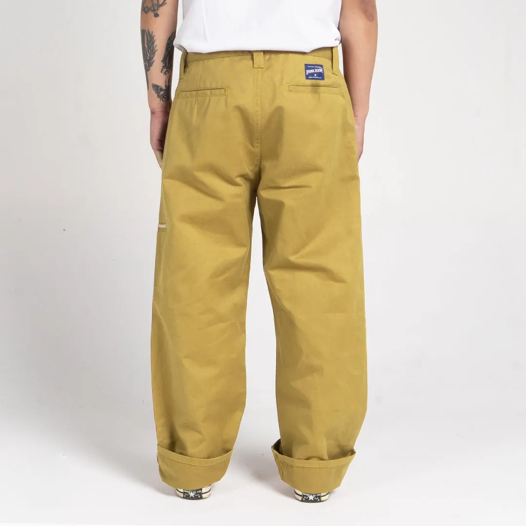 Selvedge Chino Pants Cream