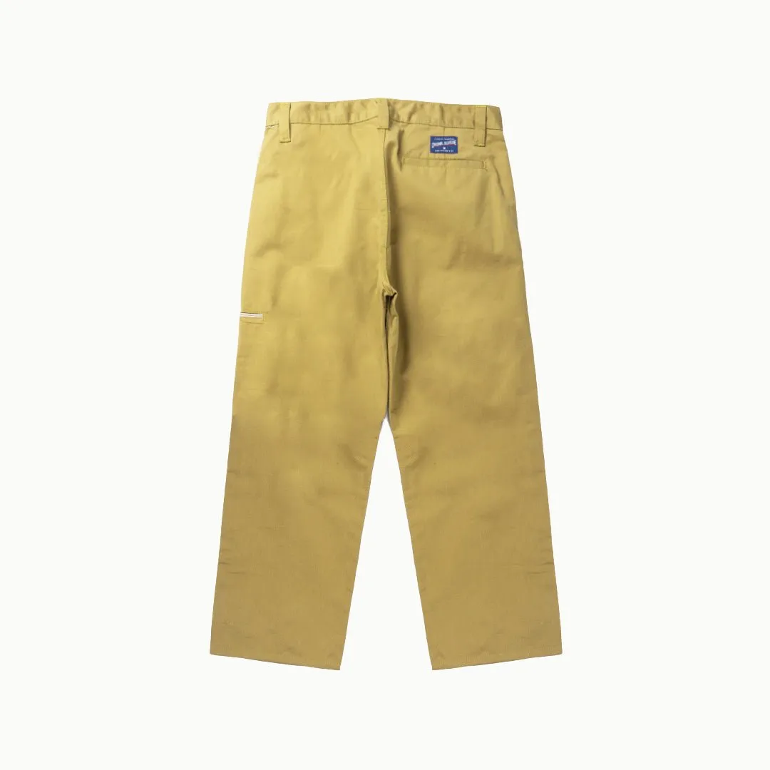 Selvedge Chino Pants Cream