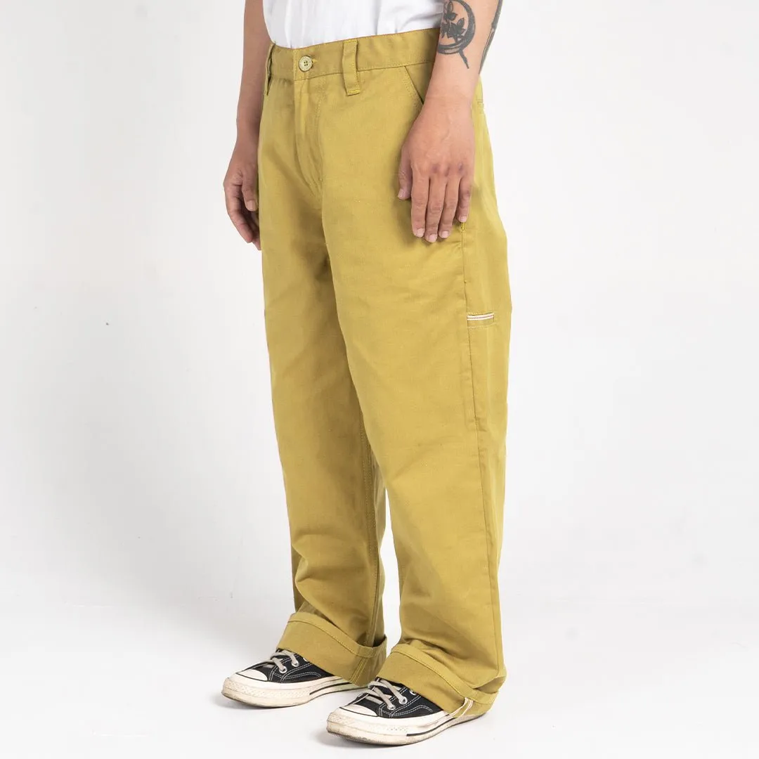 Selvedge Chino Pants Cream