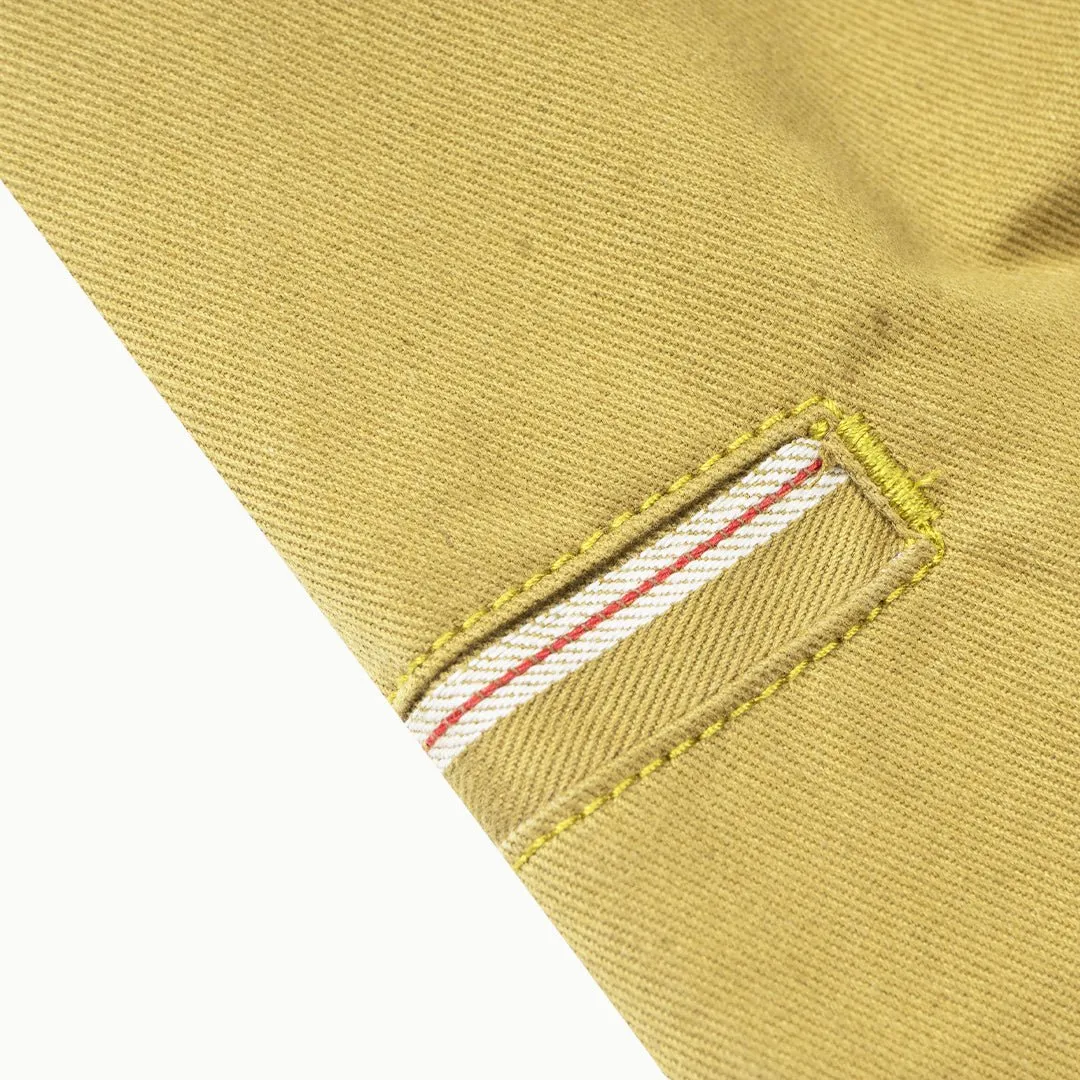 Selvedge Chino Pants Cream