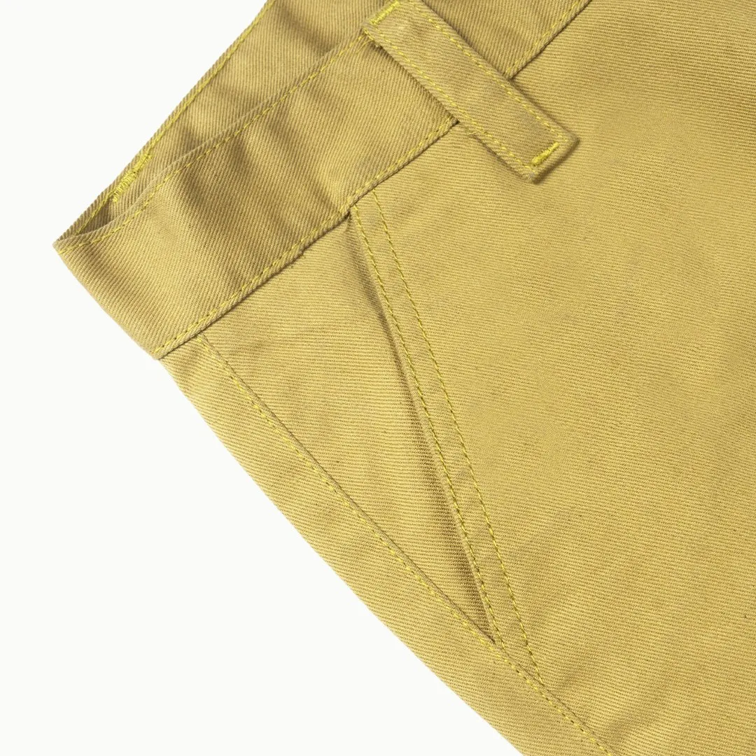 Selvedge Chino Pants Cream