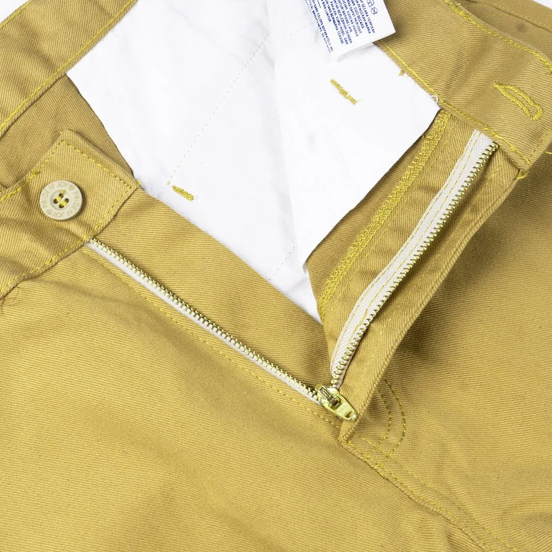 Selvedge Chino Pants Cream