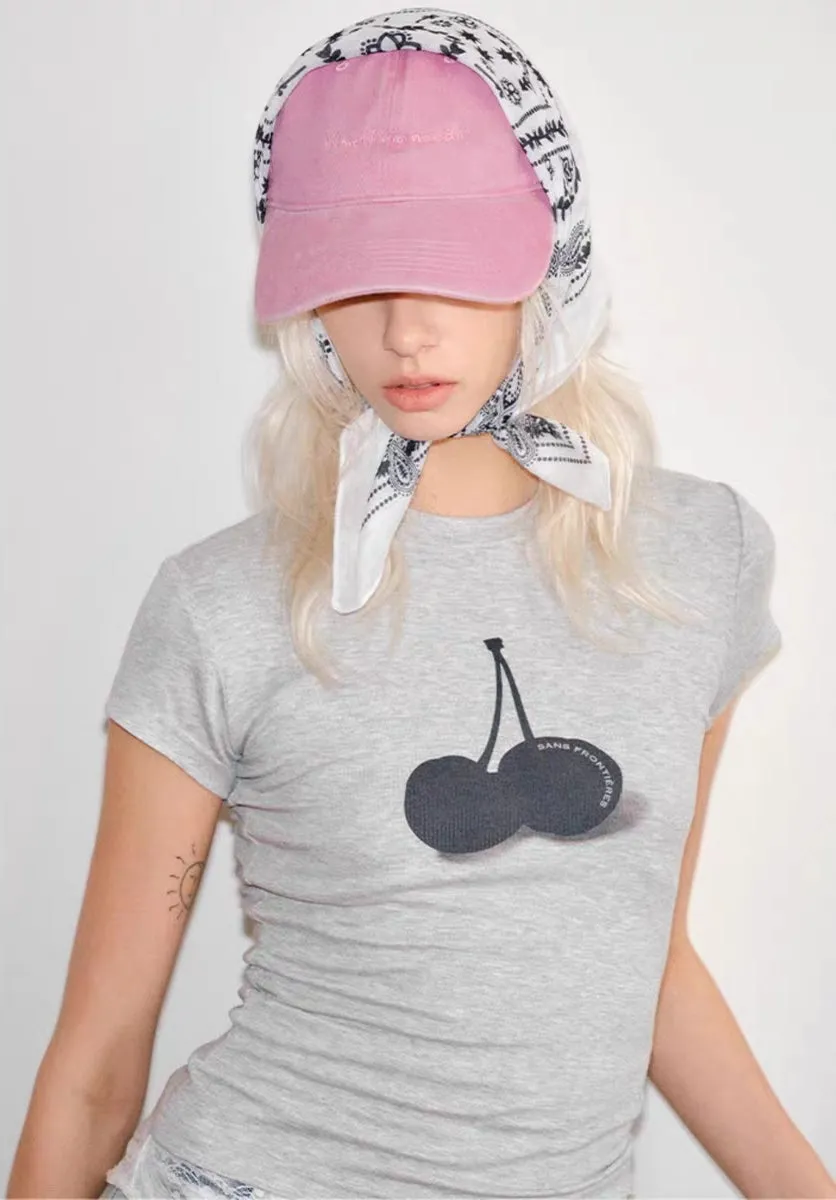Soft Corduroy Embroidered Baseball Cap  Bubblegum Pink