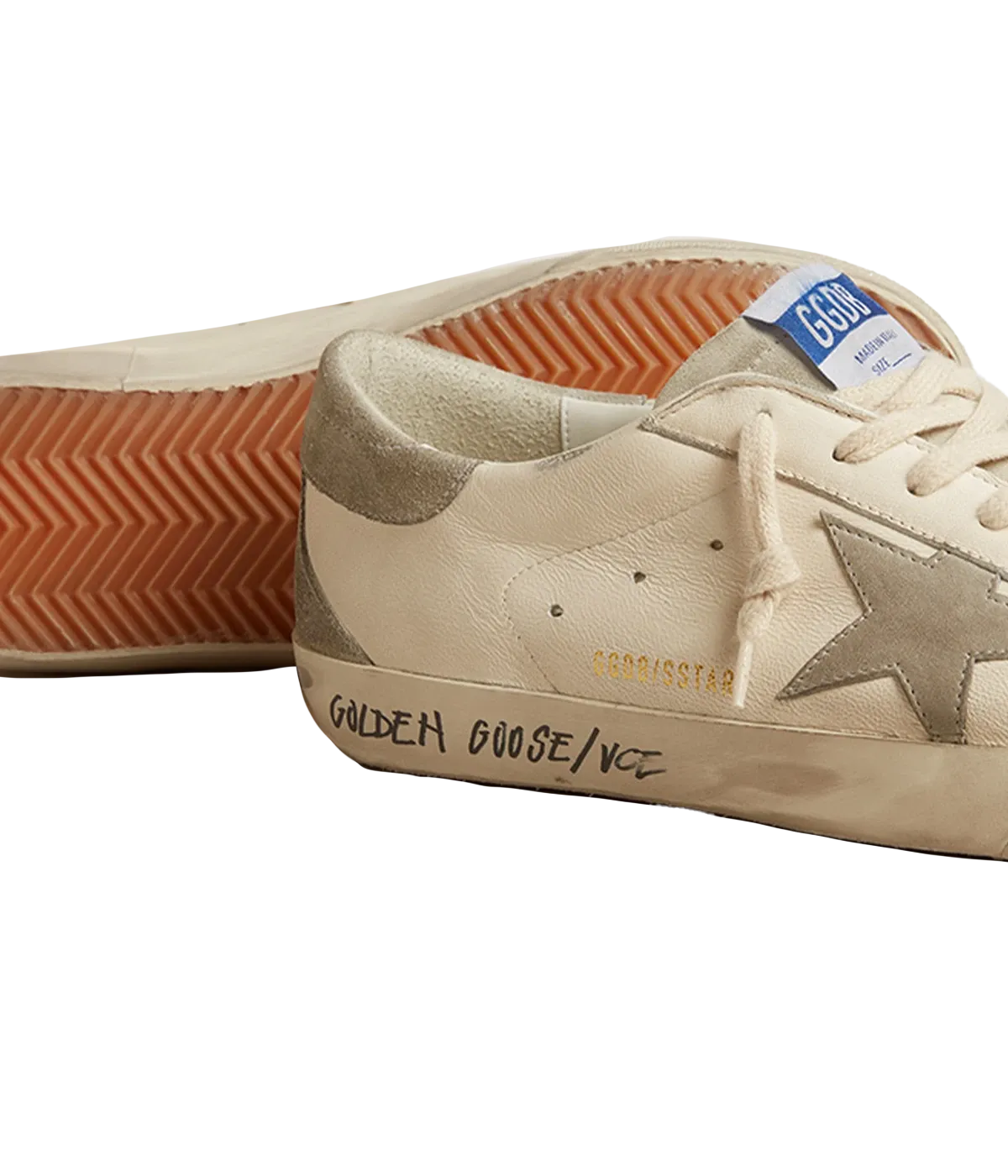 Super Star Sneaker in White, Ice & Grey