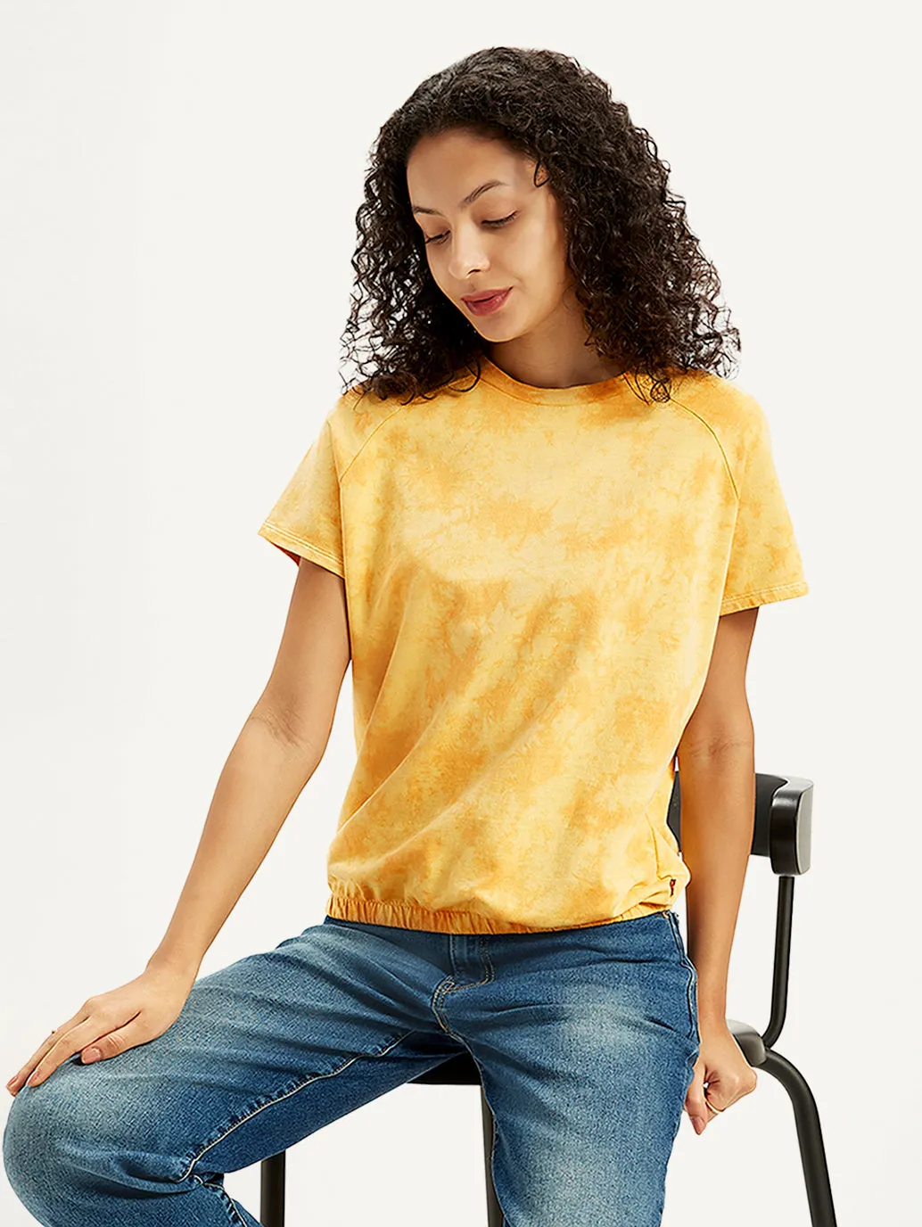 Women's Tie-Dye Regular Fit Top